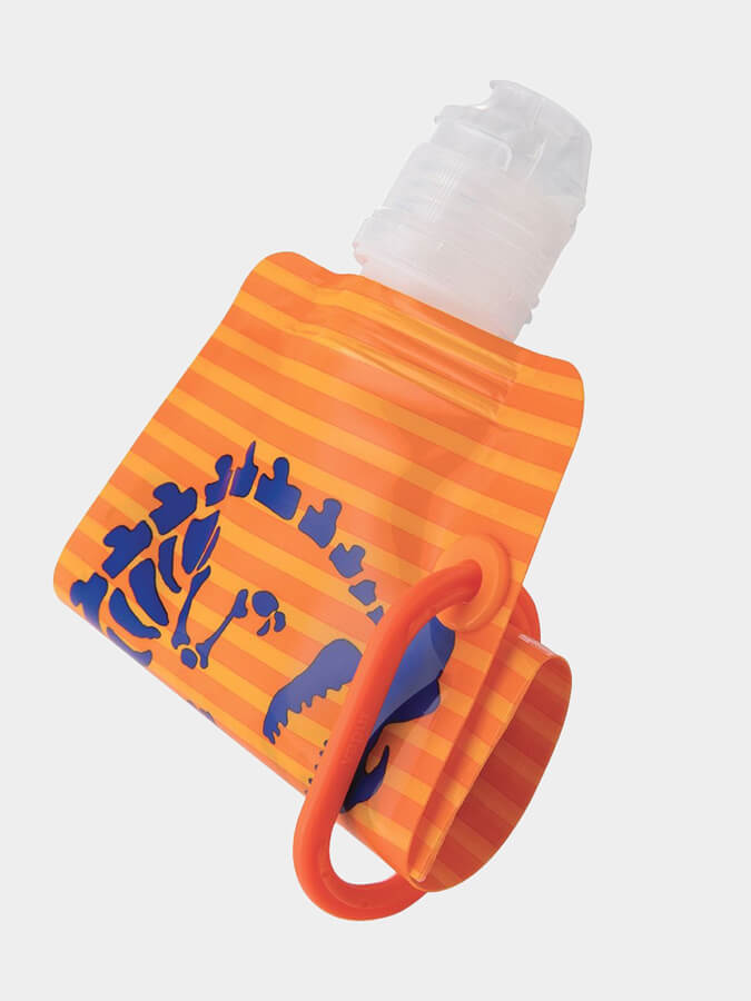Vapur 0.4L Wide Mouth Kids Anti-Bottle - Leak Proof Collapsible Water Bottle for School, Hiking & Outdoor Activities