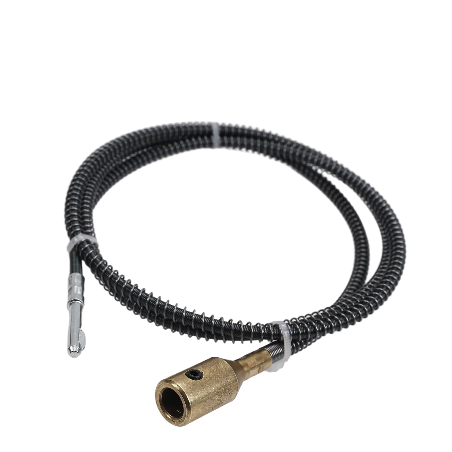 Flexible Power Drill Extension Cable - Aicosineg 1M Flex Shaft Adapter Attachment with Chuck | Compatible with Rotary Tools, Polishing Kits & Drill Bits | Perfect for DIY Projects, Jewelry Making & Metal Polishing