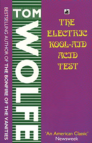 The Electric Kool-Aid Acid Test Book - Psychedelic Counterculture Classic by Tom Wolfe - Perfect for 60s History Buffs & Music Festival Reading
