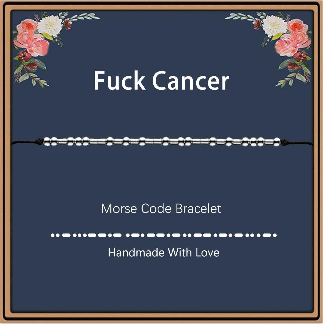 Morse Code Bracelet for Women - Inspirational Jewelry Gift for Her, Best Friend, Birthday, Graduation - Perfect for Daily Wear, Special Occasions & Meaningful Surprises