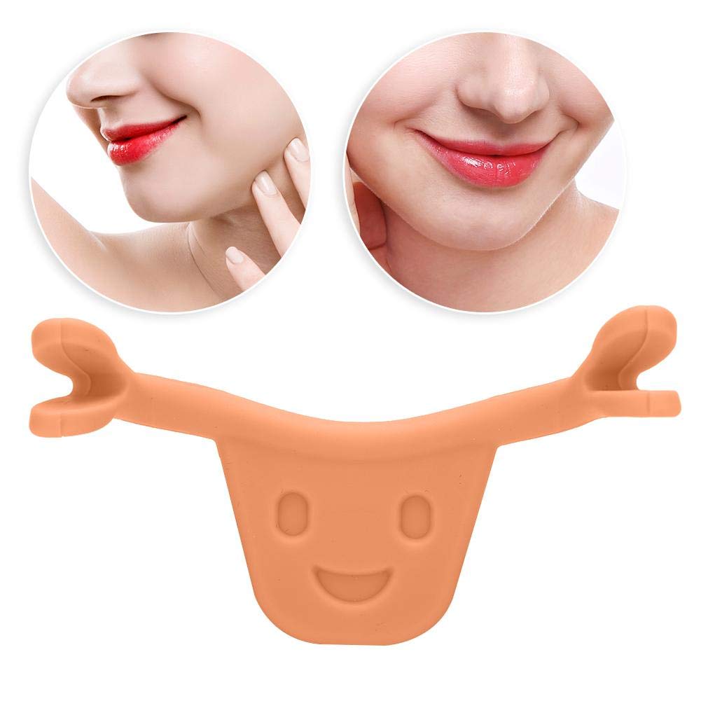 Smile Corrector & Face Trainer - Facial Beauty Device for Lip Tattoo & Mouth Exercise (Orange) | Perfect for Lip Shaping, Smile Training & Cosmetic Enhancement