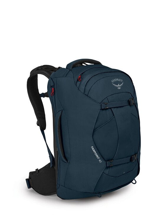 Osprey Farpoint 40 Men's Travel Backpack - Lightweight Carry-On Luggage for Air Travel, Hiking & Adventure | Perfect for Business Trips & Weekend Getaways