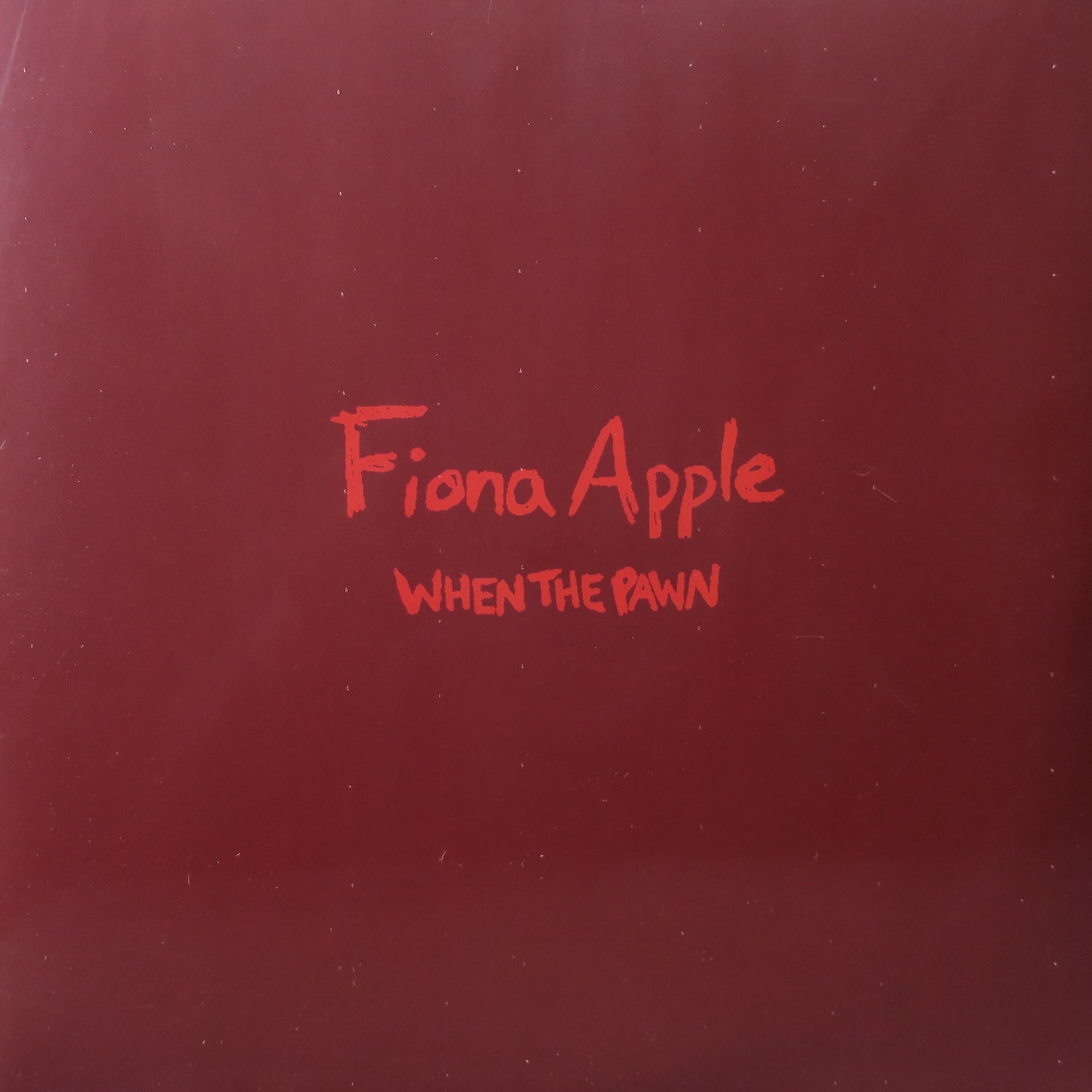 Fiona Apple 'When The Pawn' 180g Remastered Vinyl LP Record - Limited Edition High-Quality Audiophile Pressing for Music Collectors & Vinyl Enthusiasts - Perfect for Home Listening, Gifts & Record Collections