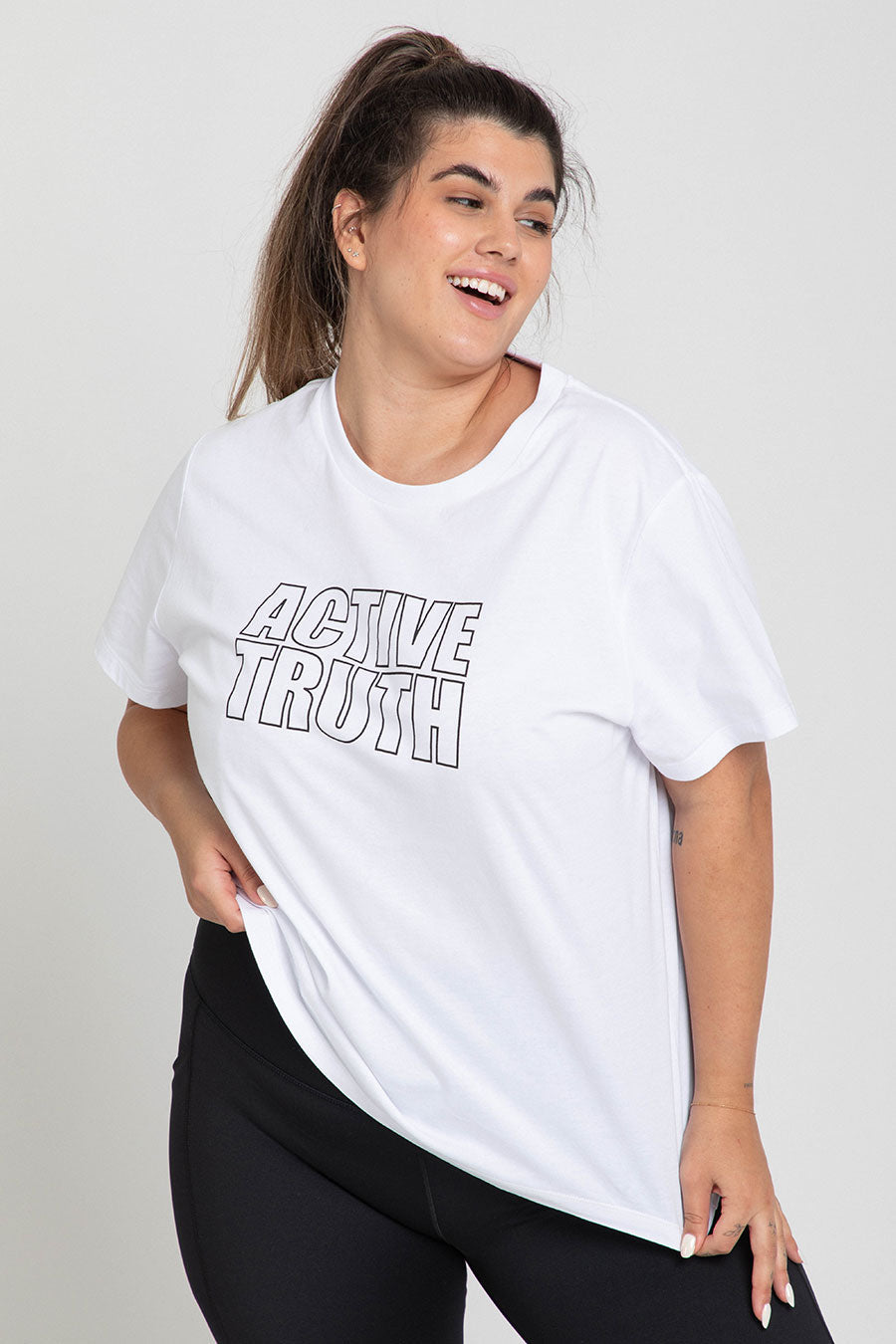 Premium Cotton Everyday T-Shirt with White Logo - Soft & Comfortable for Casual Wear, Workouts, and Daily Outfits