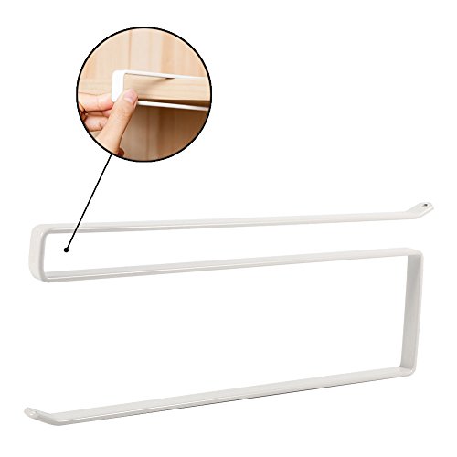 Stainless Steel Under Cabinet Paper Towel Holder - Kitchen Roll Hanger & Storage Organizer for Easy Access | Perfect for Kitchens, Bathrooms, RVs & Camping