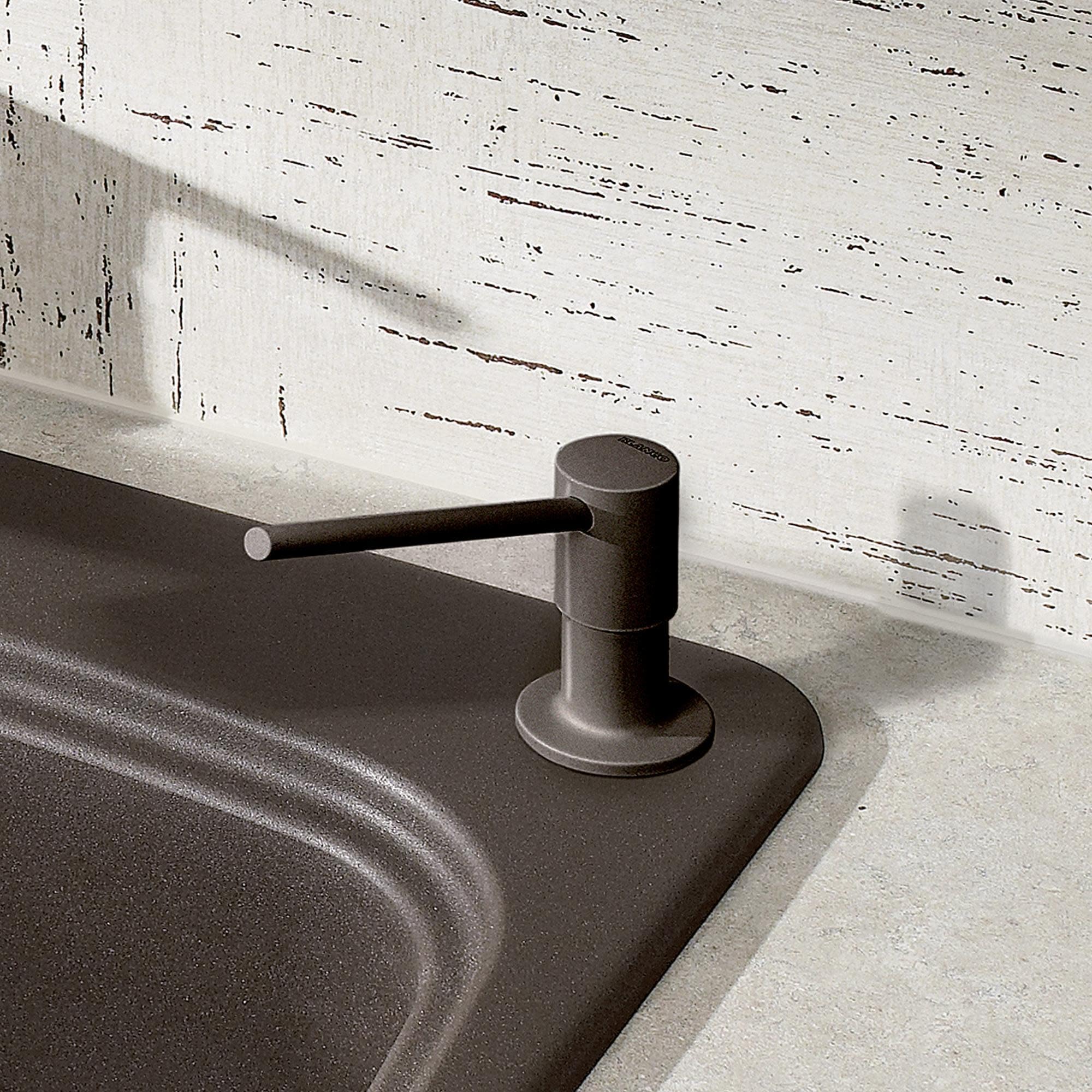 Blanco 402672 Stainless Steel Kitchen Faucet with PVD Finish - Modern Pull-Down Sprayer for Sink, Perfect for Home Kitchen Remodeling & Commercial Use