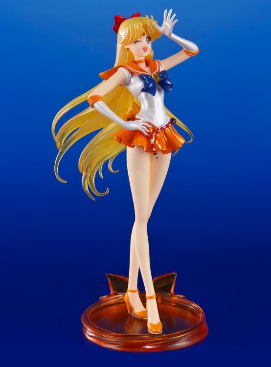 Figuarts ZERO Sailor Venus Pretty Guardian Sailor Moon Crystal Anime Action Figure - Perfect for Collectors, Display & Anime Decor