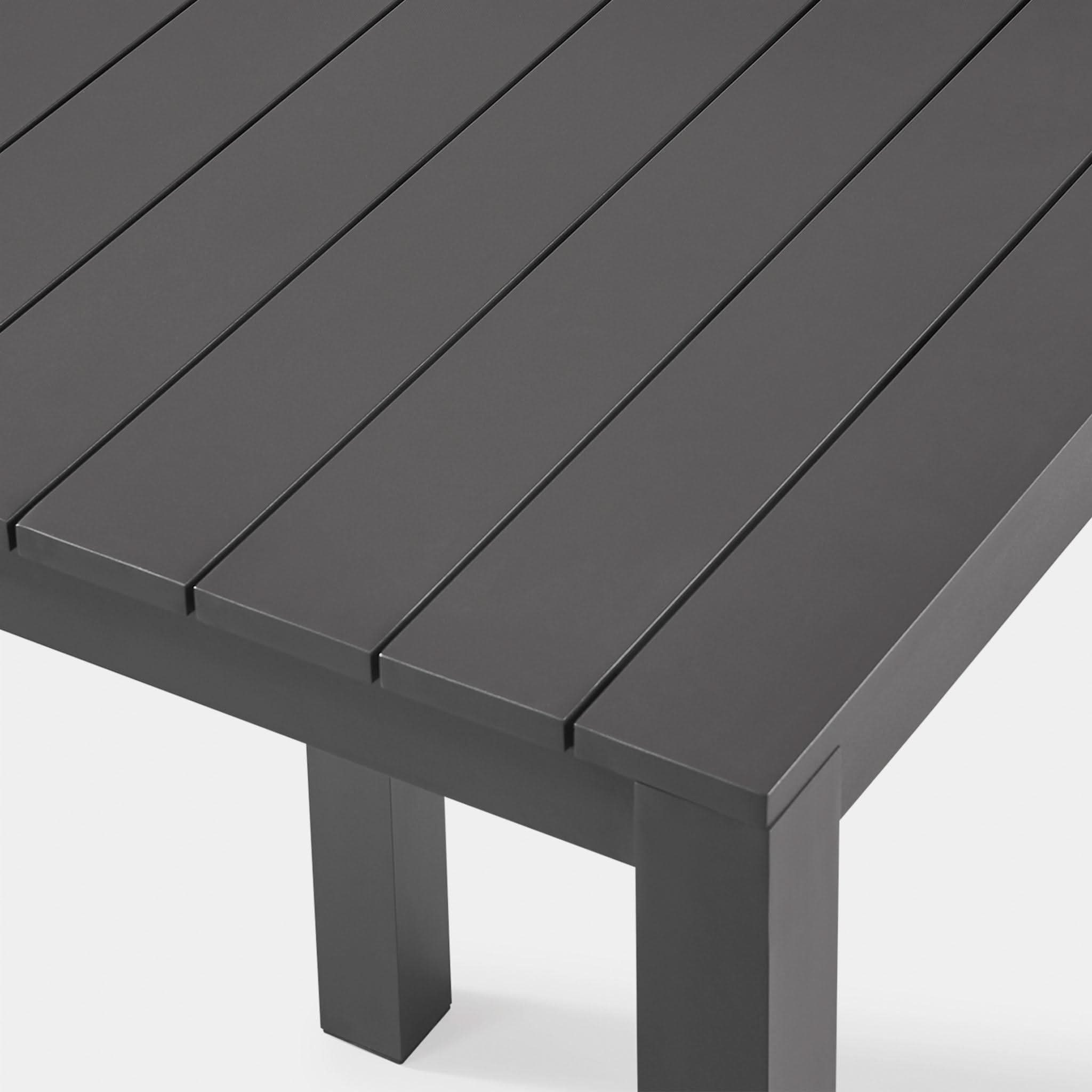 Premium Aluminum Square Bar Table - Durable & Modern Outdoor/Indoor Dining & Pub Furniture for Patio, Restaurant, or Home Decor
