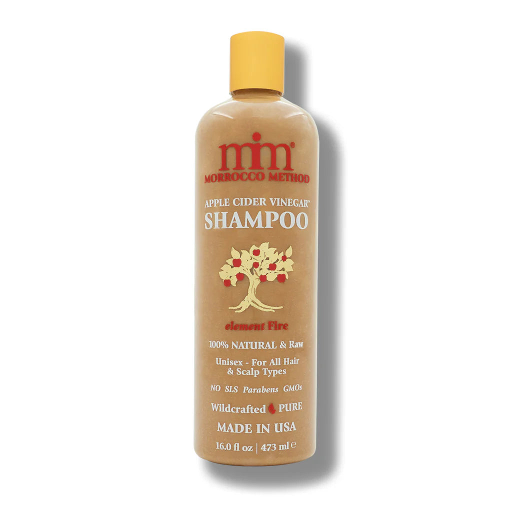 Organic Apple Cider Vinegar Shampoo for Hair Growth & Scalp Health - Sulfate-Free Clarifying Shampoo for Dandruff Control & Shiny Hair - Perfect for Daily Use & Color-Treated Hair