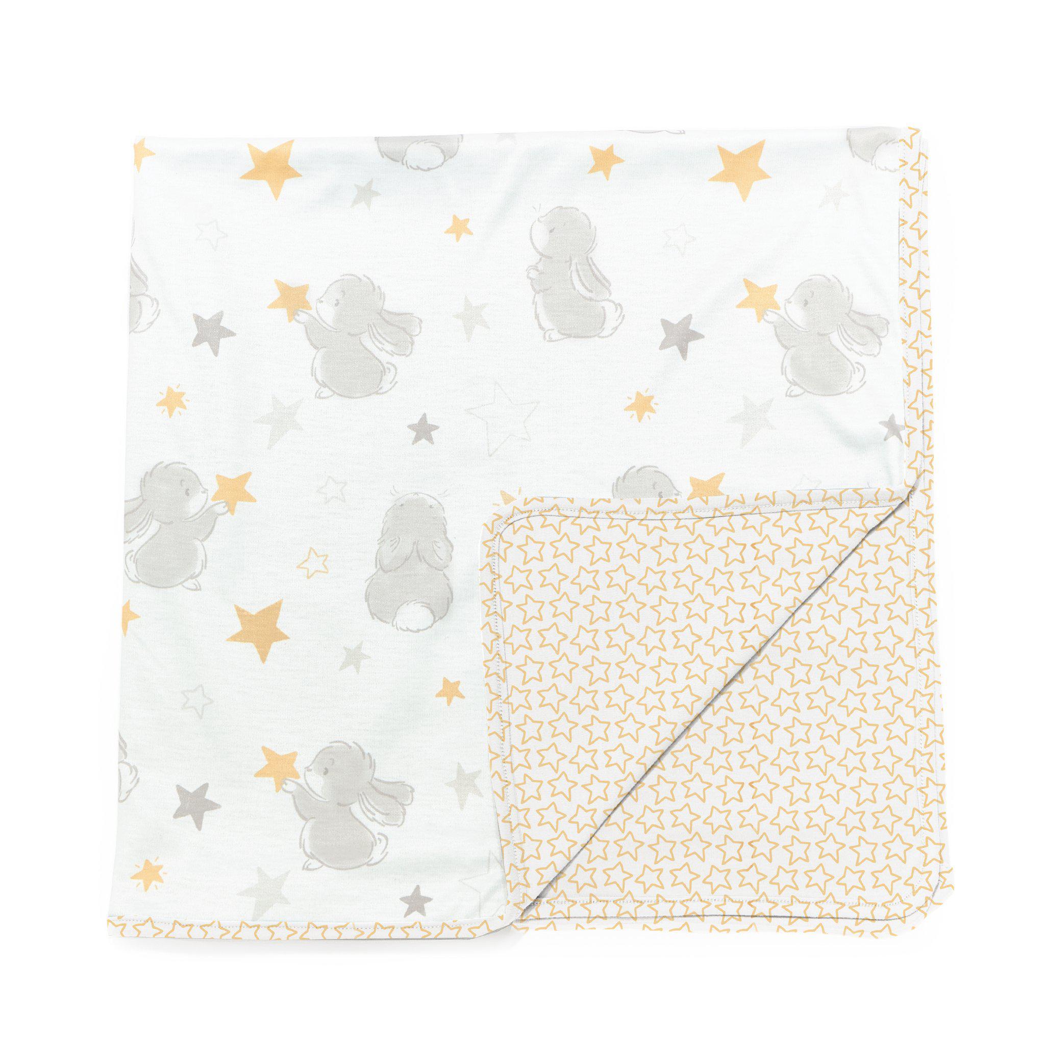 Soft Bloom Knit Receiving Blanket for Newborns - Cozy Baby Swaddle Wrap for Nursery, Travel & Photo Shoots