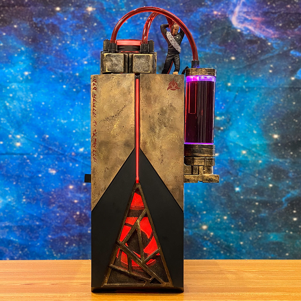 Geek Machine™ XL Star Trek Klingon Edition Gaming PC - High Performance Computer for Trekkies & Gamers | Perfect for Sci-Fi Gaming, Streaming & Collectors