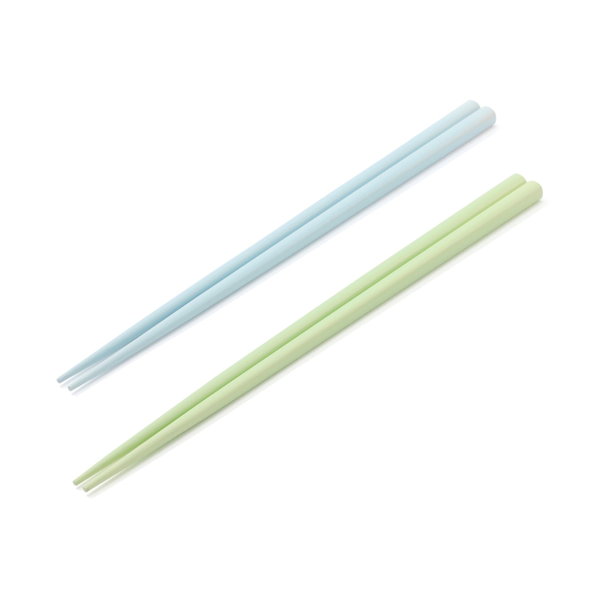Stainless Steel Dishwasher Safe Chopsticks - 2 Pairs Set (Blue) - Perfect for Asian Cuisine, Sushi, Ramen & Home Dining