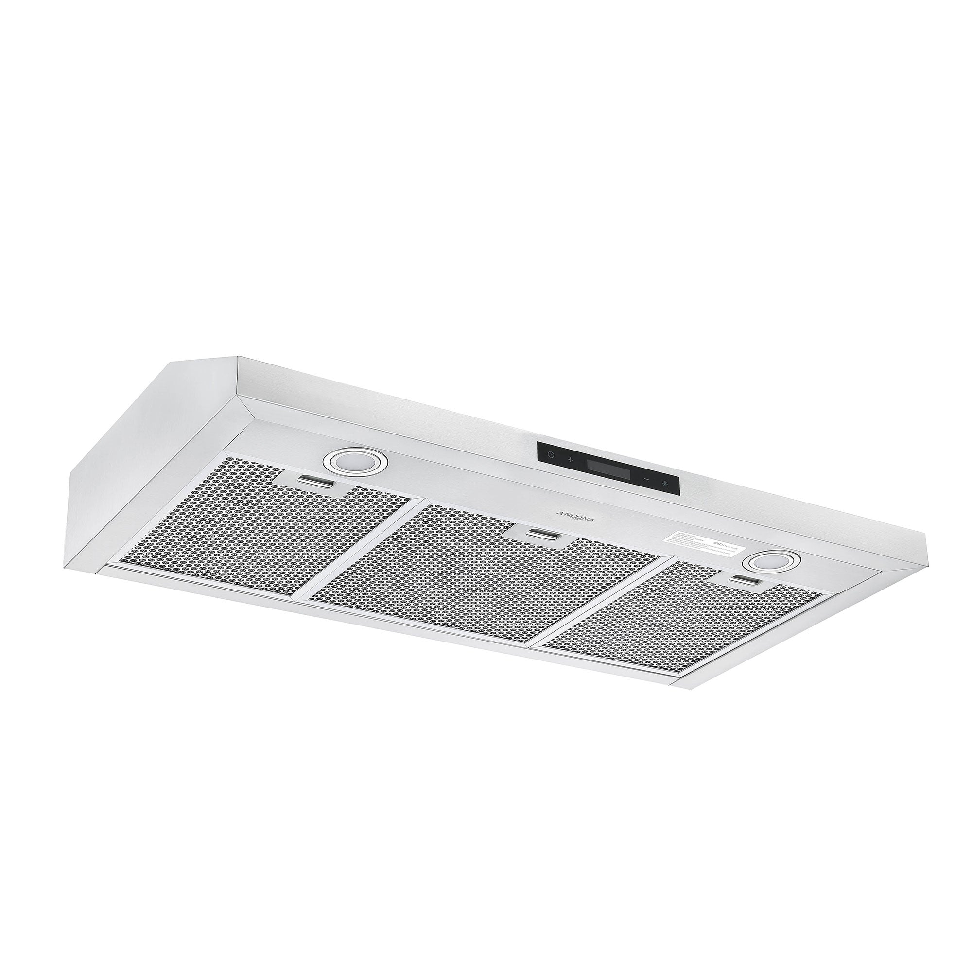 Slim SE2M 36 Inch Under Cabinet Range Hood - Stainless Steel Kitchen Vent Hood with LED Lights - Perfect for Small Kitchens and Apartments