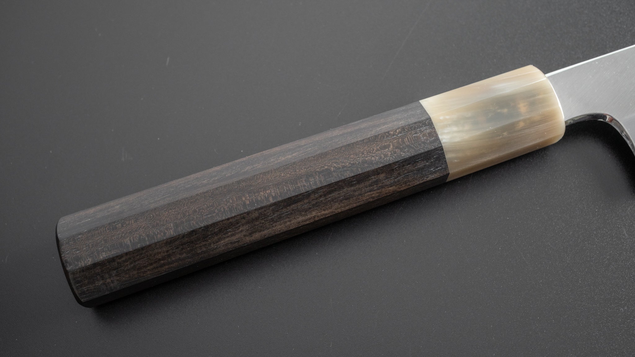 Hitohira Togashi White #1 Stainless Clad Migaki Sujihiki 300mm Sushi Knife with Taihei Ebony Handle - Premium Japanese Chef Knife for Slicing Meat, Fish & Sushi Preparation