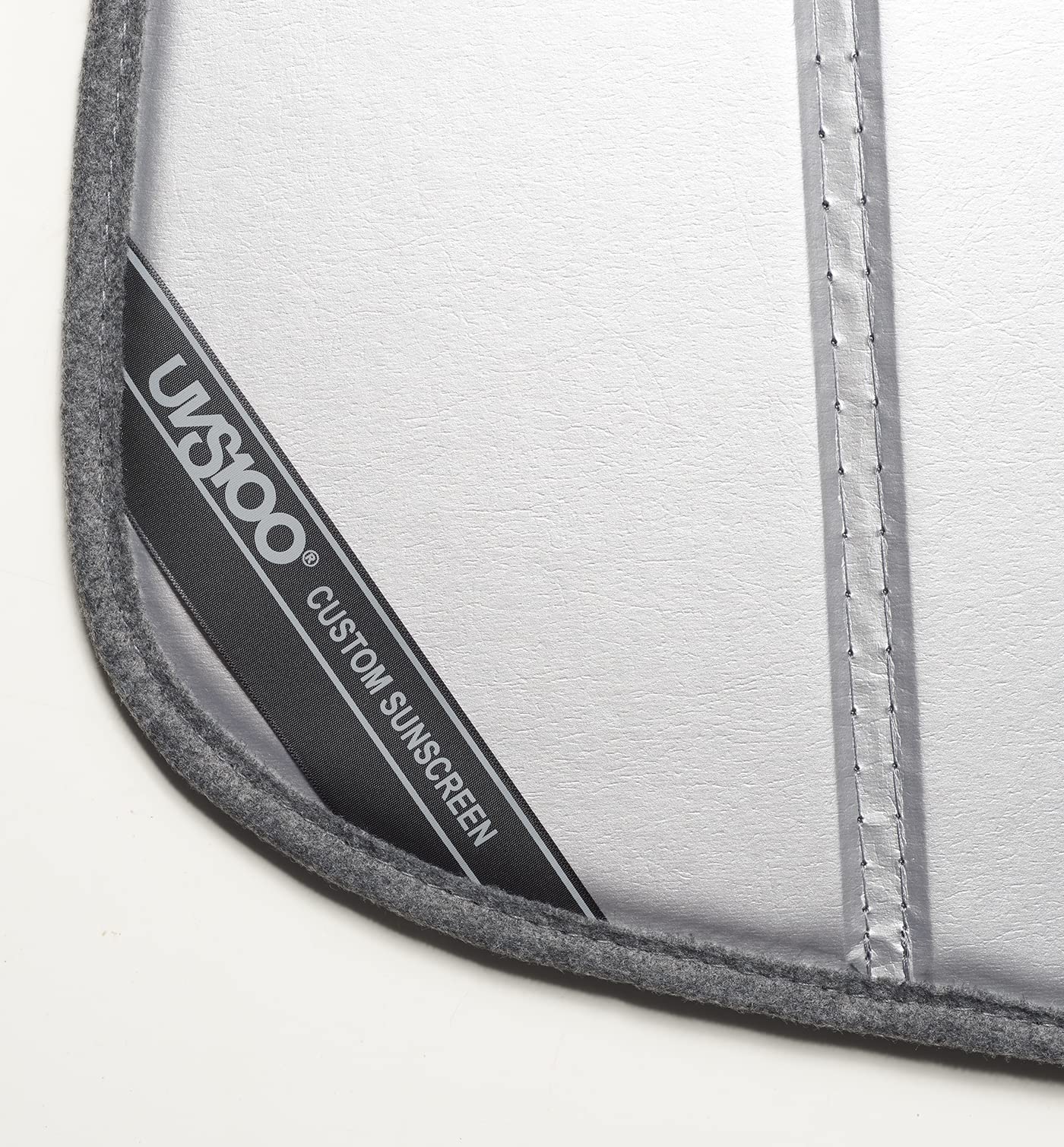 Covercraft UVS100 Custom Sunscreen for 2020-2025 Toyota Highlander | UV Protection & Heat Shield | Silver Reflective Car Sun Shade | Perfect for Road Trips & Parking in Direct Sunlight