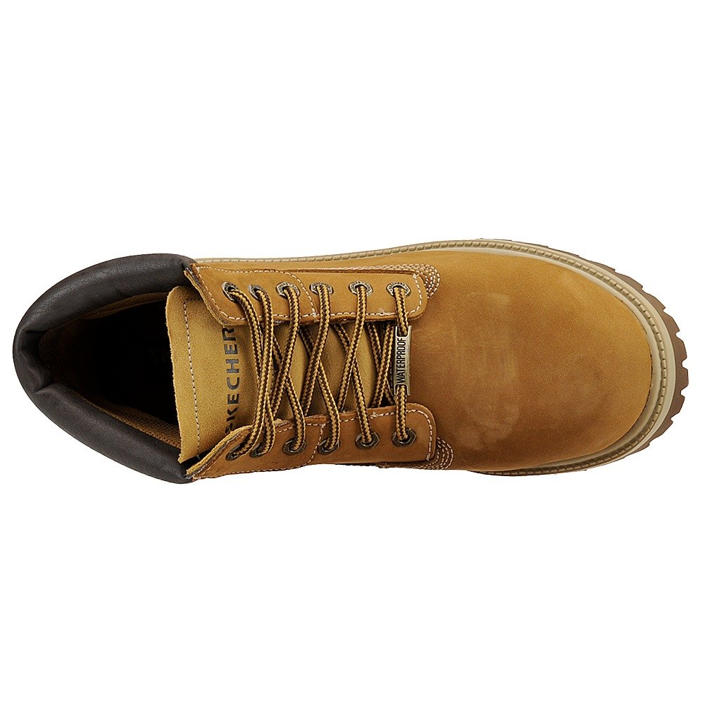 Skechers Men's Verdict Boot - Waterproof Work Boots for Men with Slip-Resistant Sole | Durable & Comfortable for Construction, Hiking & Outdoor Activities