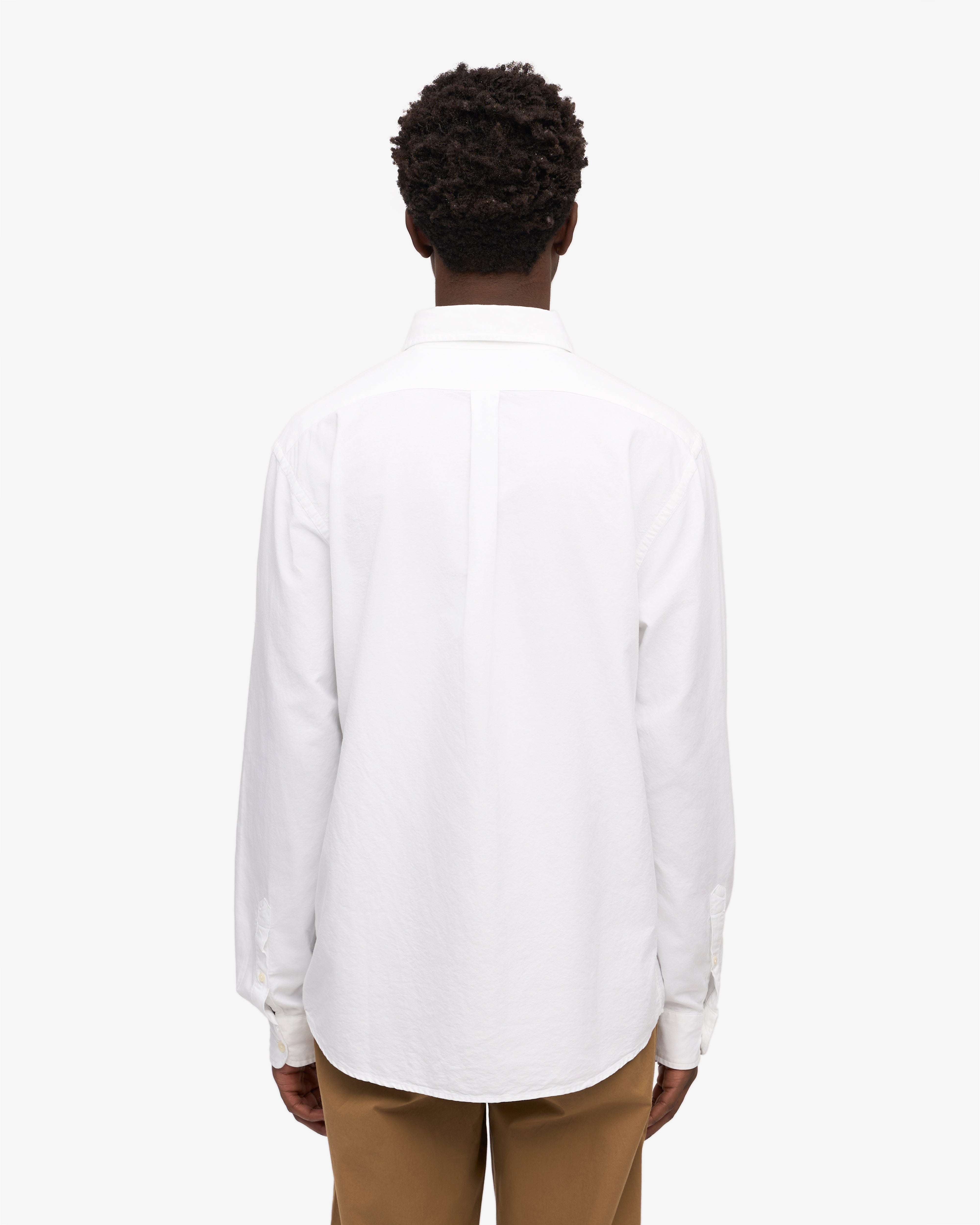 Organic Cotton Button Down Shirt for Men - Premium Quality Optical White Casual Dress Shirt - Perfect for Office, Business Meetings & Smart Casual Outfits