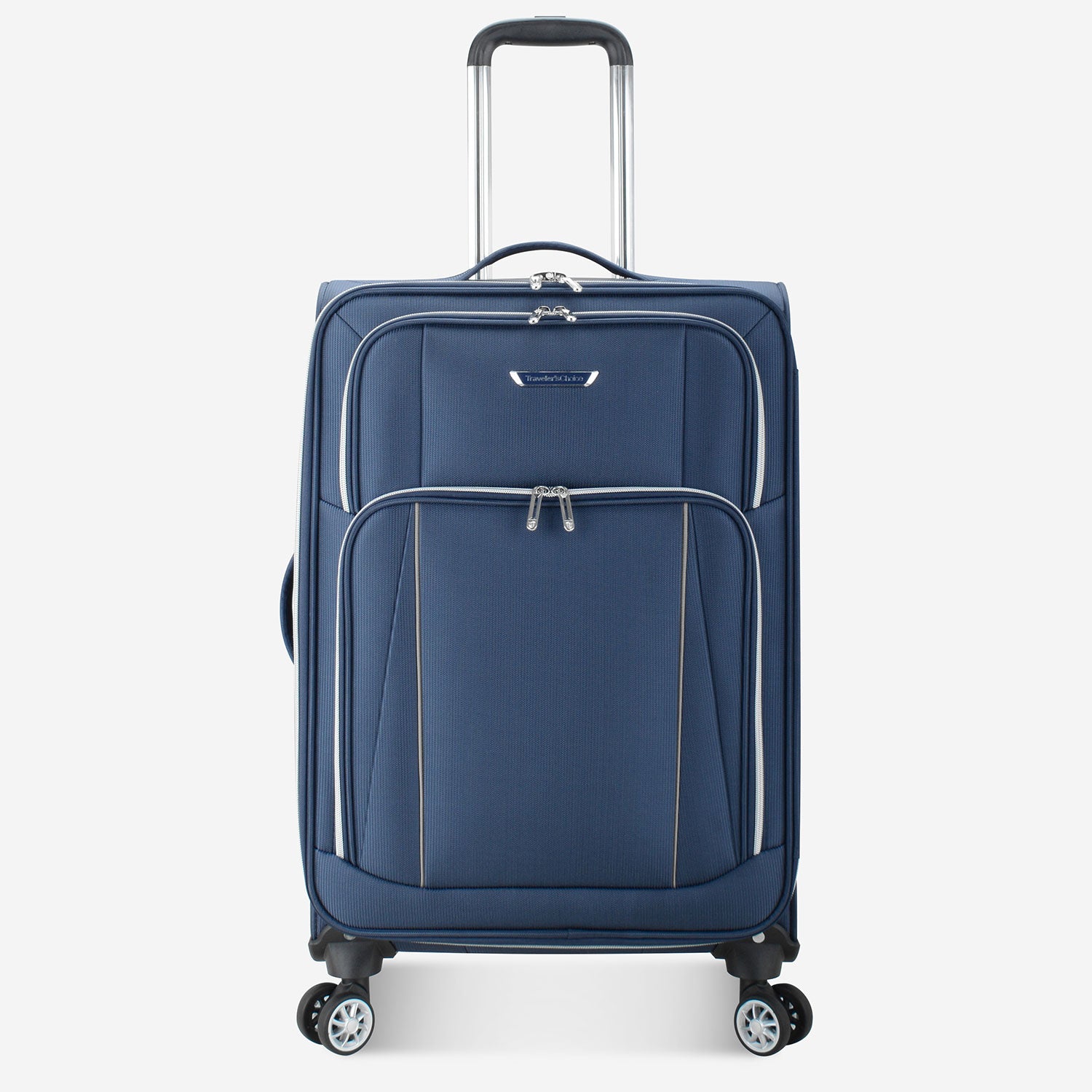 Lares Medium Checked Luggage - Lightweight Durable Suitcase with Spinner Wheels for Travel | Perfect for Business Trips & Family Vacations