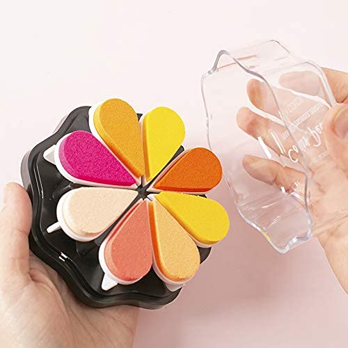 Waterdrop Ink Pads for Stamping - 8 Colors Set | DIY Crafts & Scrapbooking