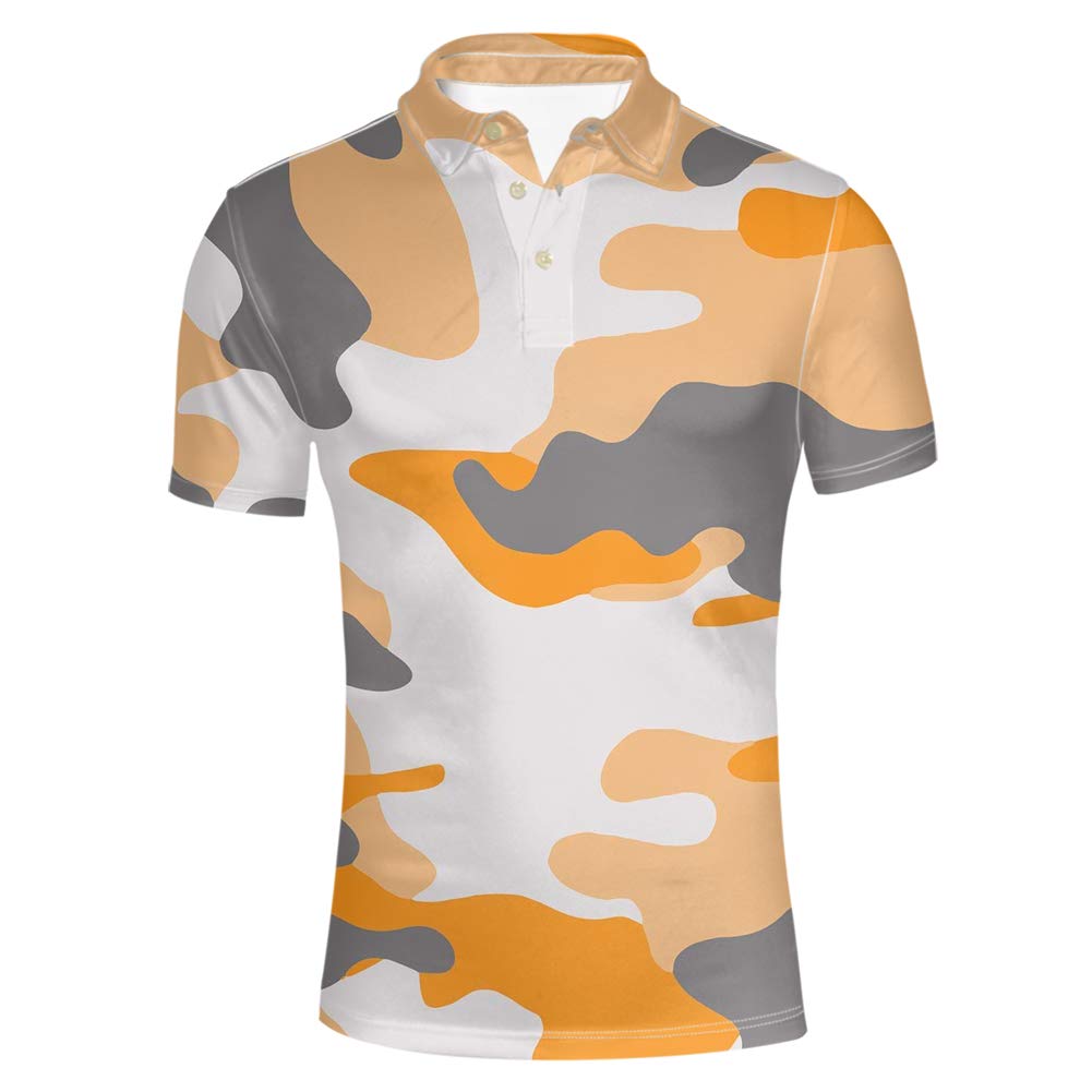 Trendy Men's Skull Print Polo Shirts - Short Sleeve Fashion T-Shirts for Casual Wear | Perfect for Streetwear, Parties & Everyday Outfits