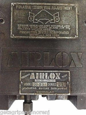 AIRLOX Pneumatic Model S 30 Vice - Heavy Duty Bench Clamp for Woodworking & Metalworking - Perfect for DIY Projects & Professional Workshops