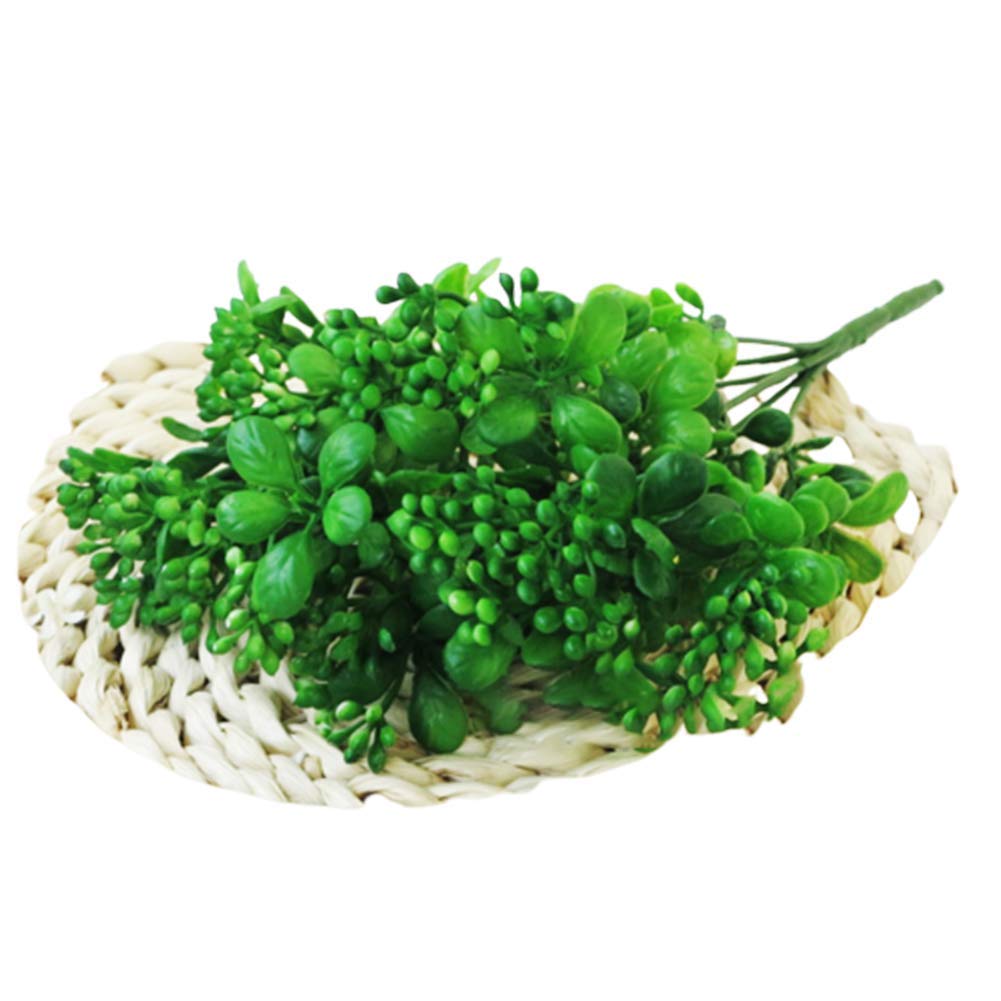 1Pc Artificial Fruit Flower Bonsai Plant - Purple DIY Wedding Party Desktop Home Decor | Fake Plants for Centerpieces, Office Desk, Living Room Decor & Housewarming Gifts