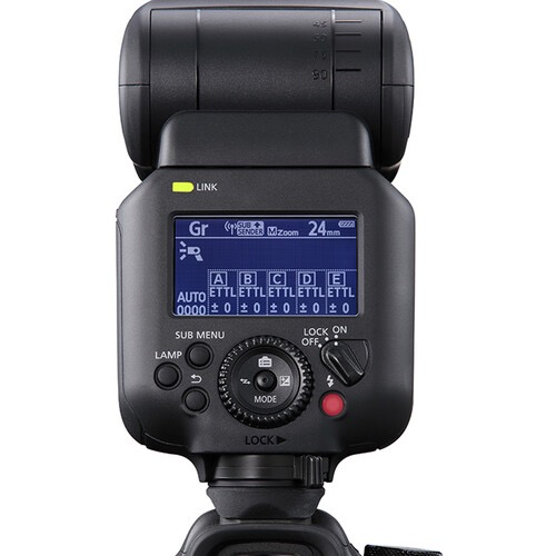 Canon Speedlite EL-5 Flash for DSLR & Mirrorless Cameras - Professional External Flash with Wireless Control, High-Speed Sync & LED Light - Perfect for Wedding, Portrait & Event Photography