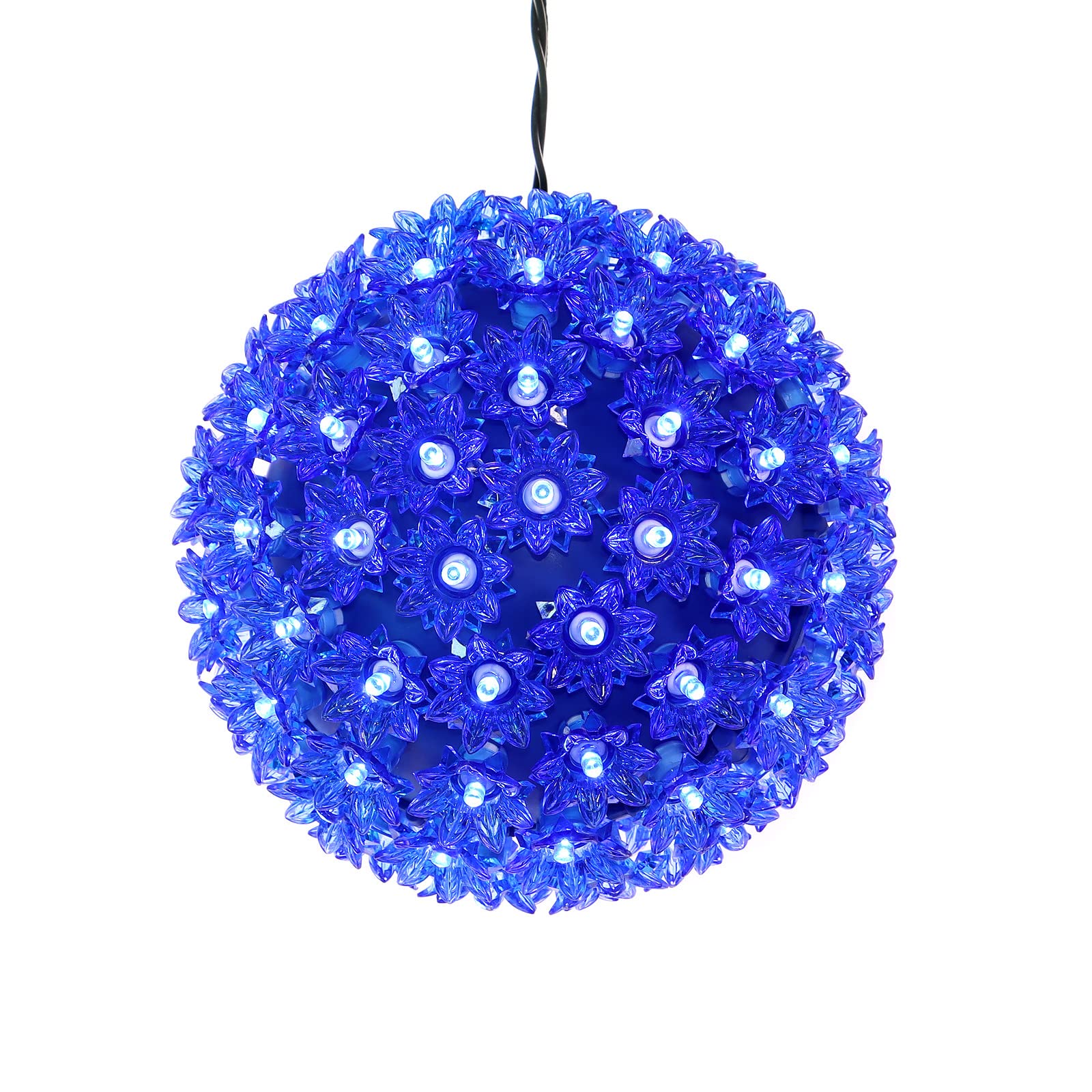LUCKY SHINE 100 LED Blue Starlight Sphere - 7.5