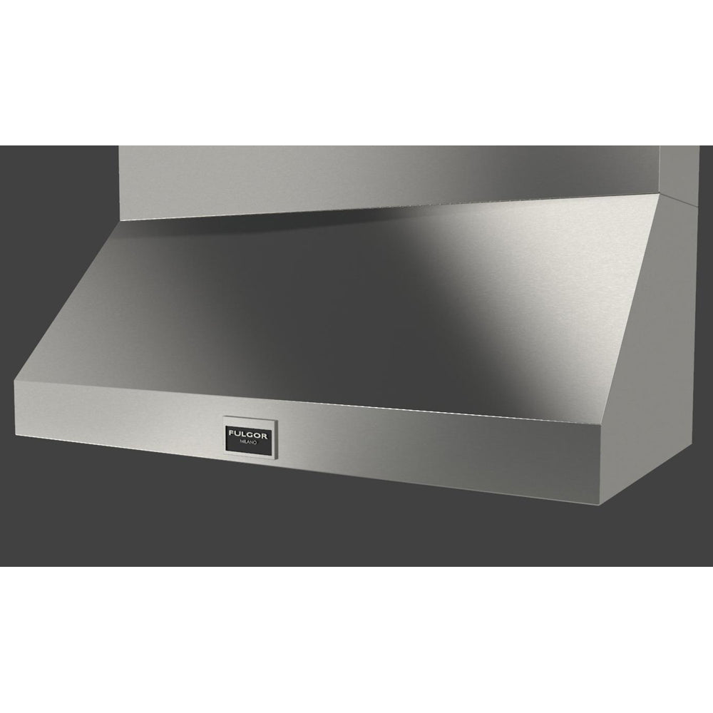 Fulgor Milano 48 Inch 1000 CFM Professional Stainless Steel Under Cabinet Range Hood with Knob Control - Model F6PH48DS1 | Perfect for Modern Kitchens, Restaurants & Heavy Cooking