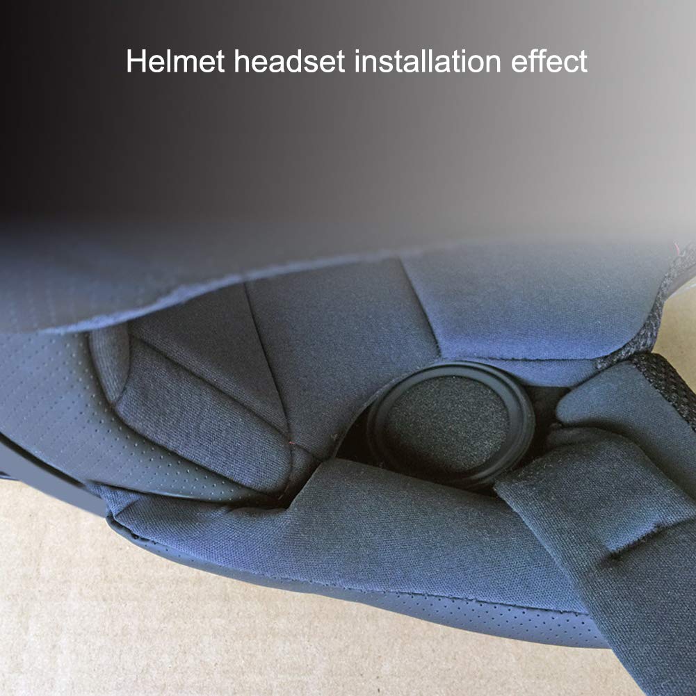 KIMISS BT17 Waterproof Motorcycle Bluetooth Helmet Headset - Stereo Music, Hands-Free Calling, Noise Cancellation for Safe Riding | Perfect for Commuting, Touring & Adventure Motorcycles