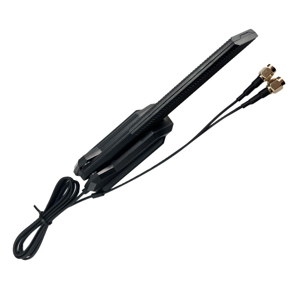 Gintai 6E WiFi Antenna Cable for ASUS ROG Rampage VI Extreme Encore X299-E, TUF Gaming, X570-PRO WiFi II, Z690-PLUS WiFi, Z690-PLUS WiFi D4 & GIGABYTE Z590/Z690 Gaming Motherboards - High-Speed Wireless Connectivity for Gaming PCs & Workstations