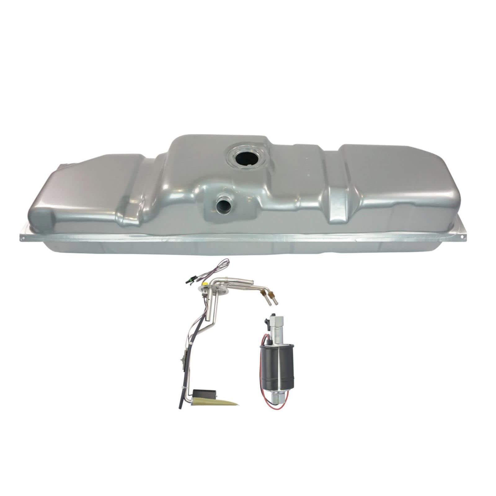 34 Gallon Diesel Fuel Tank with Sending Unit & External Lift Pump Kit - Compatible with GM Trucks - Perfect for Off-Roading, Towing & Heavy-Duty Applications