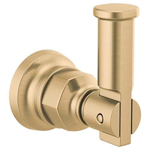 Brizo 693476-GL Delta Bathroom Faucet in Gold Finish - Modern Luxury Faucet for Bathroom Sink, Vanity, and Powder Room