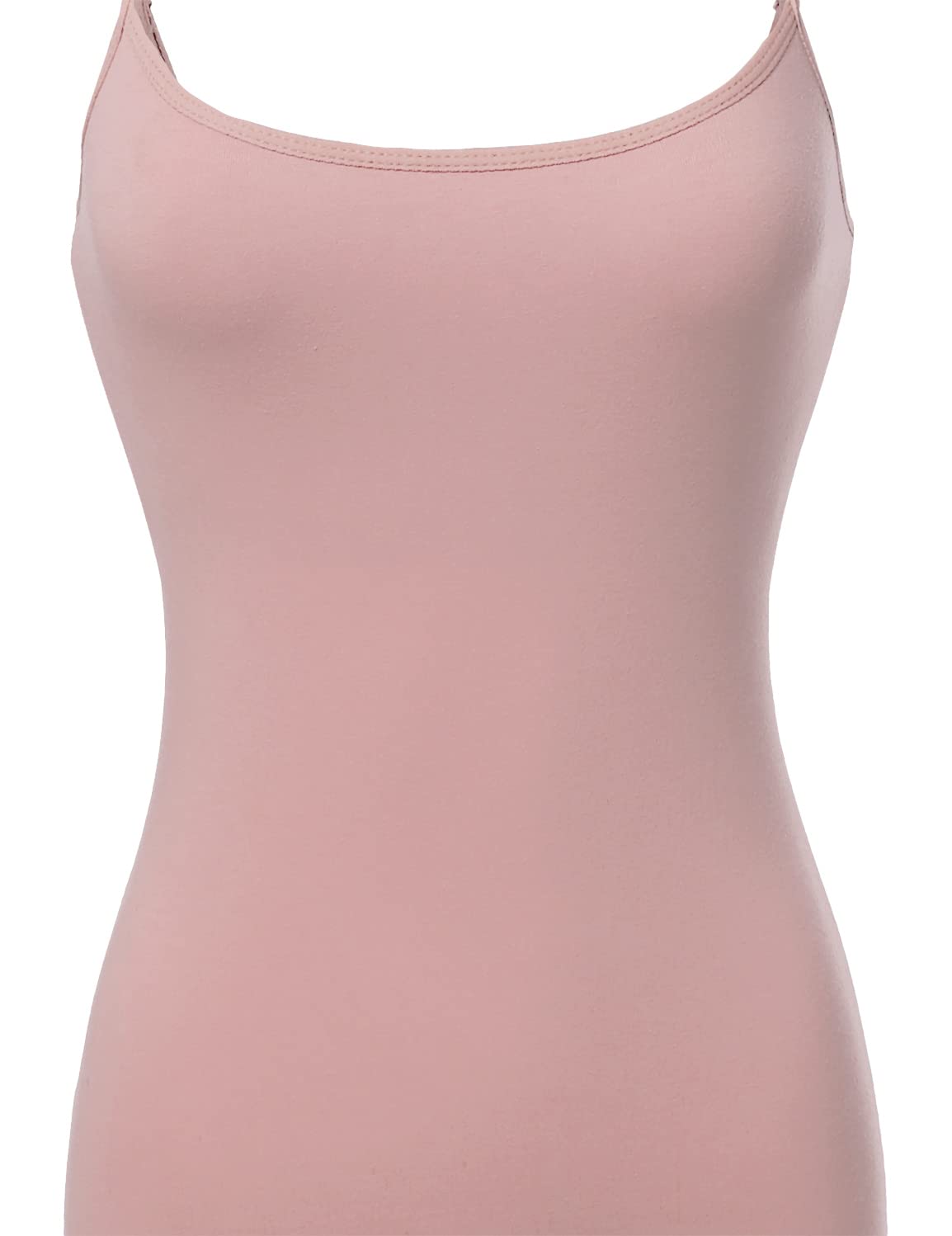 Emma Women's Adjustable Spaghetti Strap Camisole Tank Top - Soft Stretchy Comfort for Layering, Sleepwear & Casual Outfits