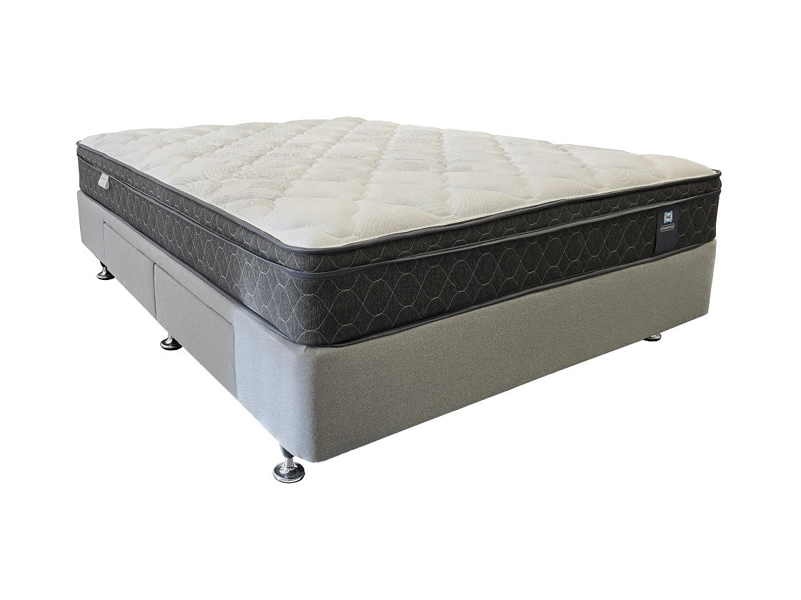 Sealy Advantage Dover Comfort Bed - Premium Queen Size Mattress for Back Pain Relief & Pressure Relief, Perfect for Side Sleepers & Couples - Bedroom, Guest Room, Dorm Use