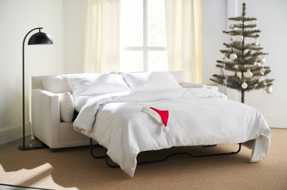 Sylvie Sofa Bed - Convertible Sleeper Sofa for Small Spaces | Comfortable & Space-Saving Furniture for Apartments, Guest Rooms & Home Offices