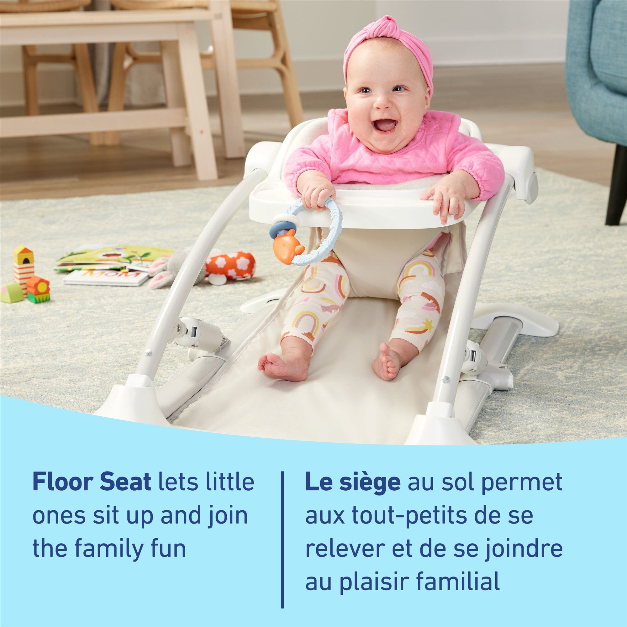 Graco JumpStart Activity Bouncer - Baby Bouncer Seat with Toys & Vibrations for Infants 6-12 Months | Perfect for Playtime, Relaxation & Developmental Stimulation at Home