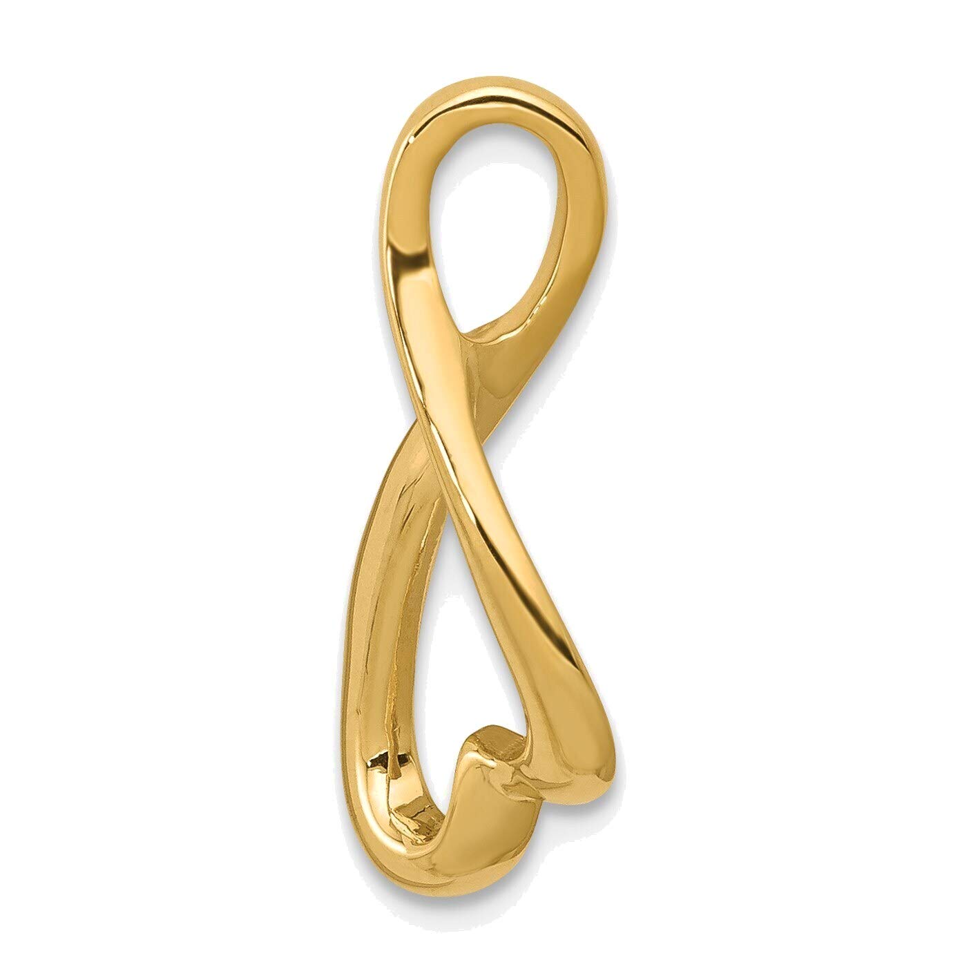 14K Yellow Gold Slide Pendant Necklace for Women - Elegant & Dainty Jewelry for Everyday Wear, Special Occasions & Gifts