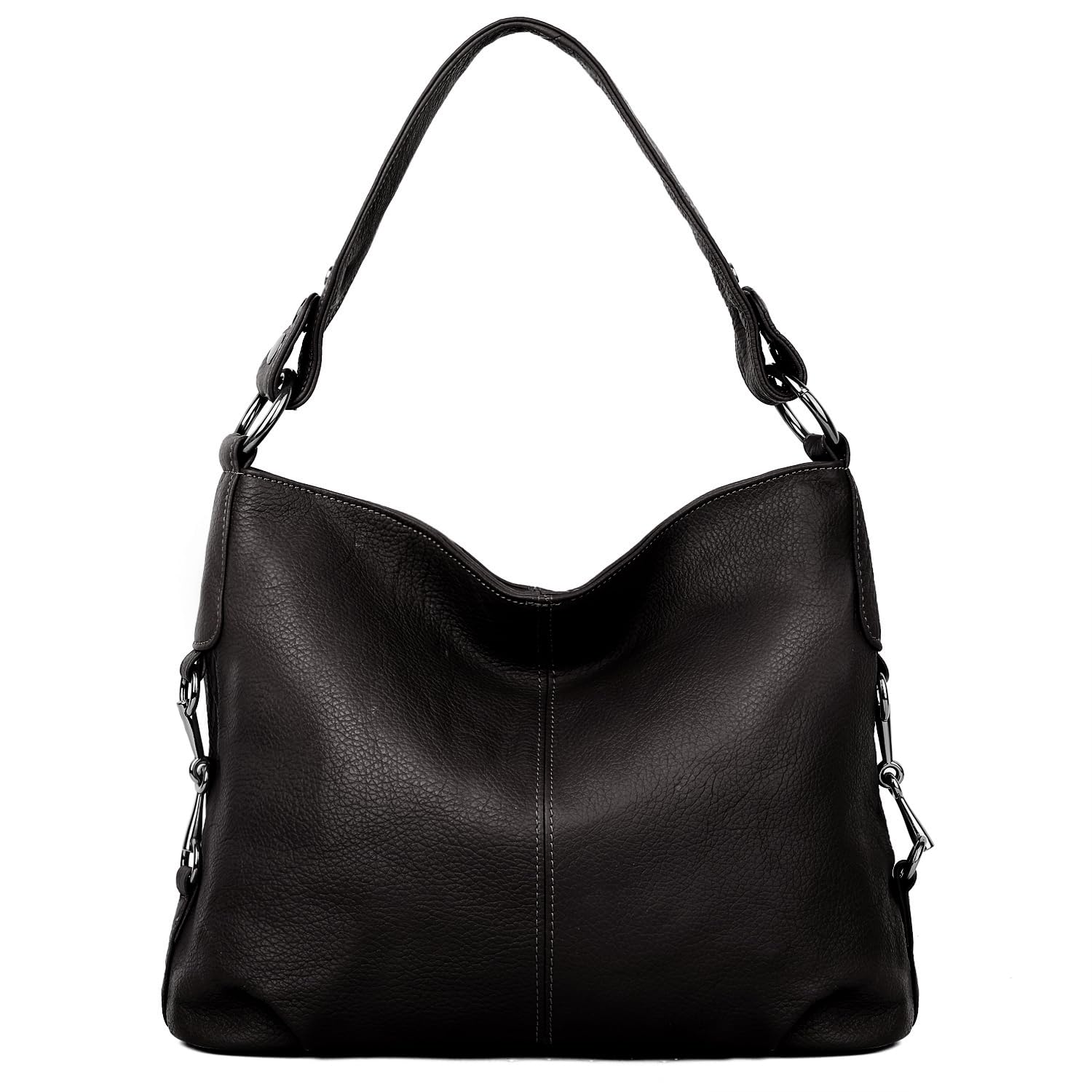 Genuine Leather Shoulder Bag for Women - Stylish Hobo Crossbody Purse (Office & Travel)