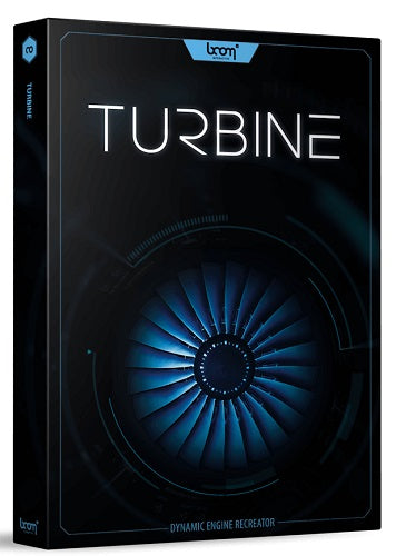 BOOM Library TURBINE Sound Effects Pack - High-Quality Engine & Mechanical SFX Download for Film, Games & Media Production
