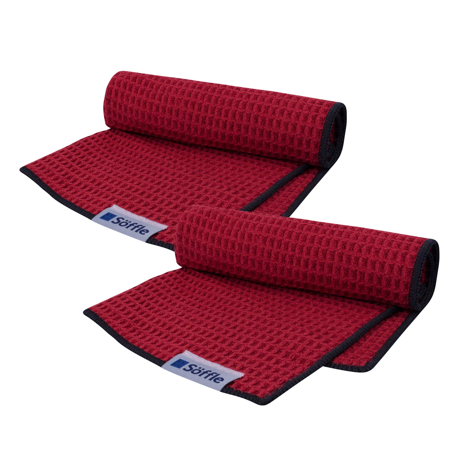 Premium Waffle Golf Towels 2-Pack - 16