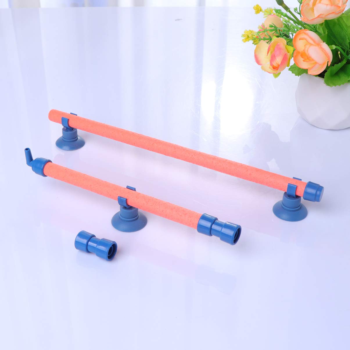 Balacoo 14 Bubble Tube - Aquarium Air Stone Bubble Wall Bar for Fish Tank, Oxygen Diffuser with Strong Airflow - Perfect for Freshwater/Saltwater Tanks, Decorative Bubble Effects in Home/Office Aquariums