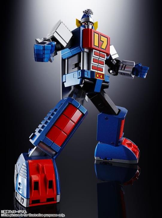 Bandai Soul of Chogokin GX-101 Daitetsujin 17 Die-Cast Metal Action Figure - Collectible Robot Toy for Anime Fans & Model Kit Enthusiasts | Perfect for Display, Gifts & Anime Collections