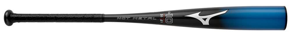 Mizuno B22-HOT METAL USSSA Baseball Bat for Youth -10 | -5 Drop Weight | 2022 Model | 2 3/4