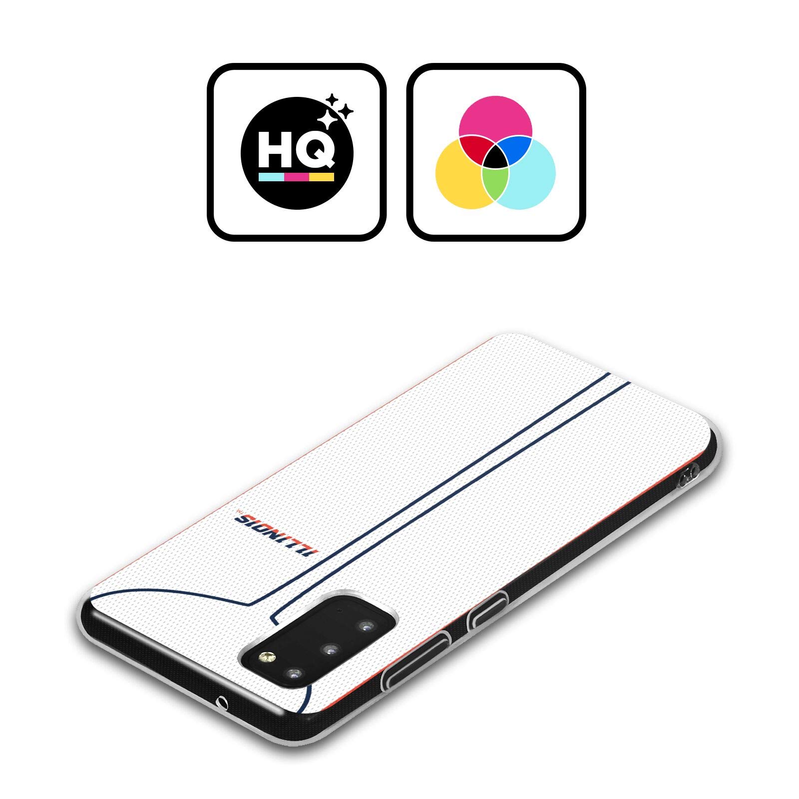 University of Illinois U of I Officially Licensed Baseball Jersey Soft Gel Case for Samsung Galaxy A01 Core (2020) - Perfect for School Spirit, Game Days & Fan Showcases