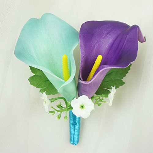 2 Calla Lilies Boutenieres