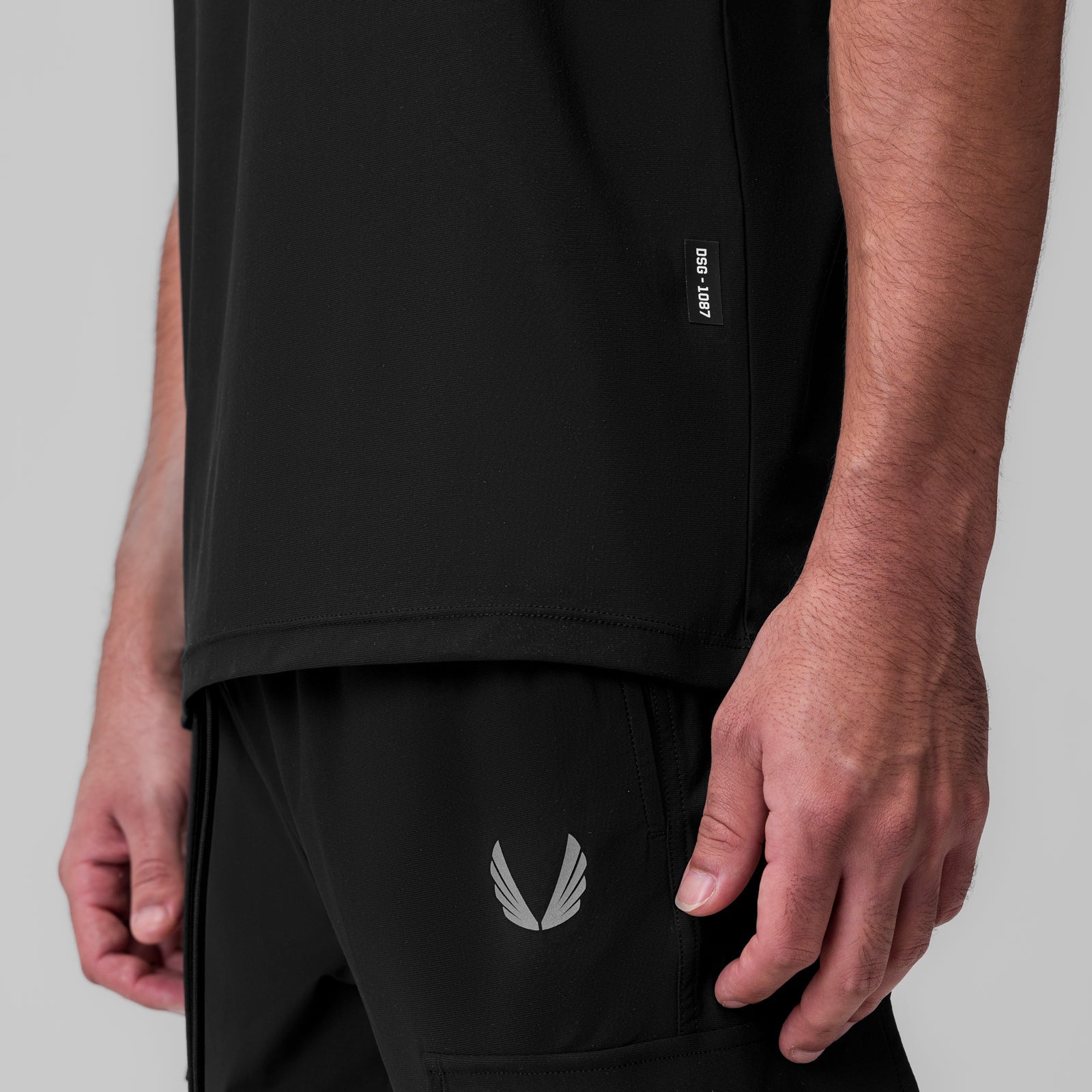 ASRV Tetra Lite Ice Zip Tee - Men's Performance Cooling Workout Shirt with Moisture Wicking Technology for Running, Gym & Outdoor Activities