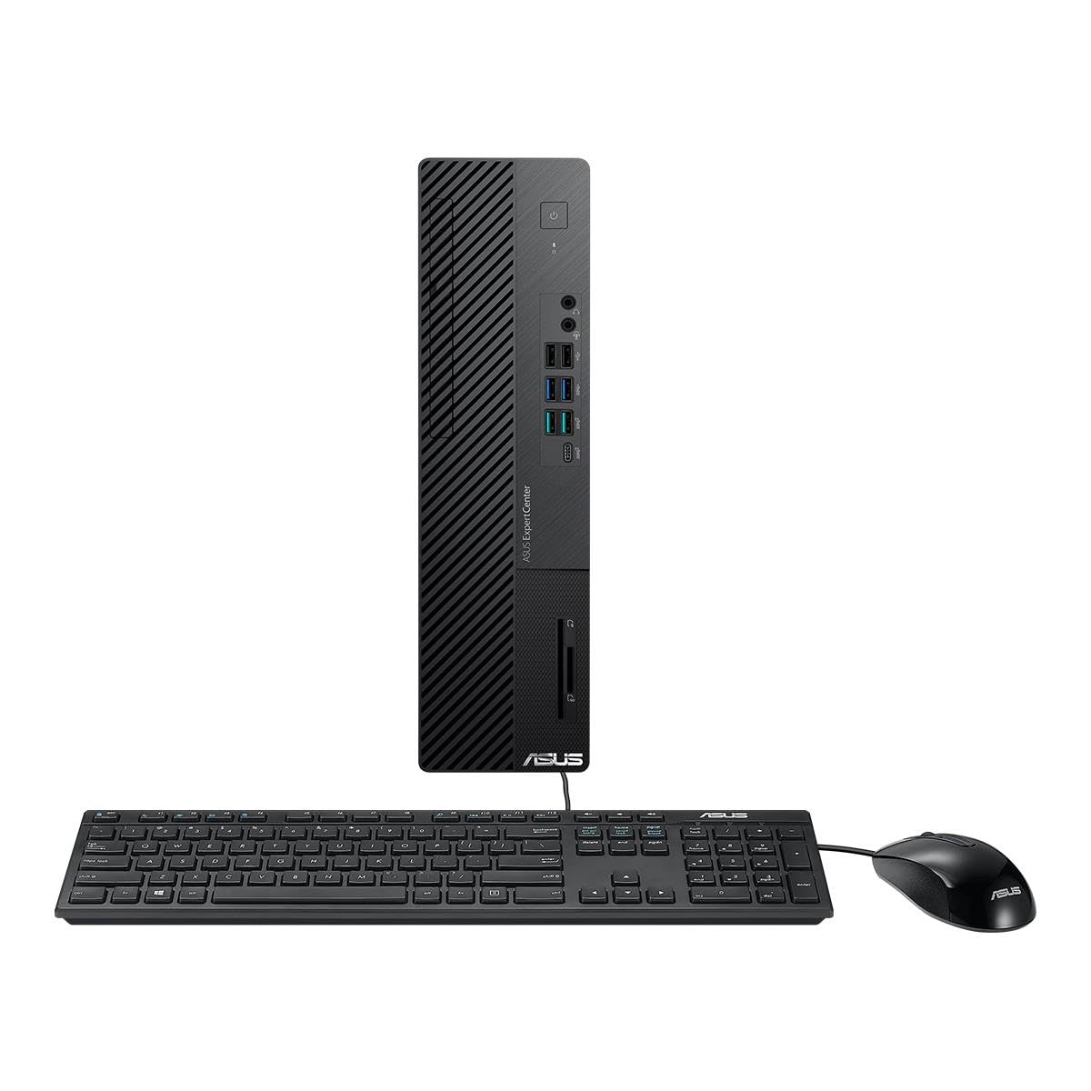 ASUS ExpertCenter D500SD Compact Business Desktop PC - Intel Core i5-12400 Processor, 8GB DDR4 RAM, 512GB PCIe SSD, TPM Security, Windows 11 Pro (Black) | Ideal for Office Work, Home Office & Small Business Computing