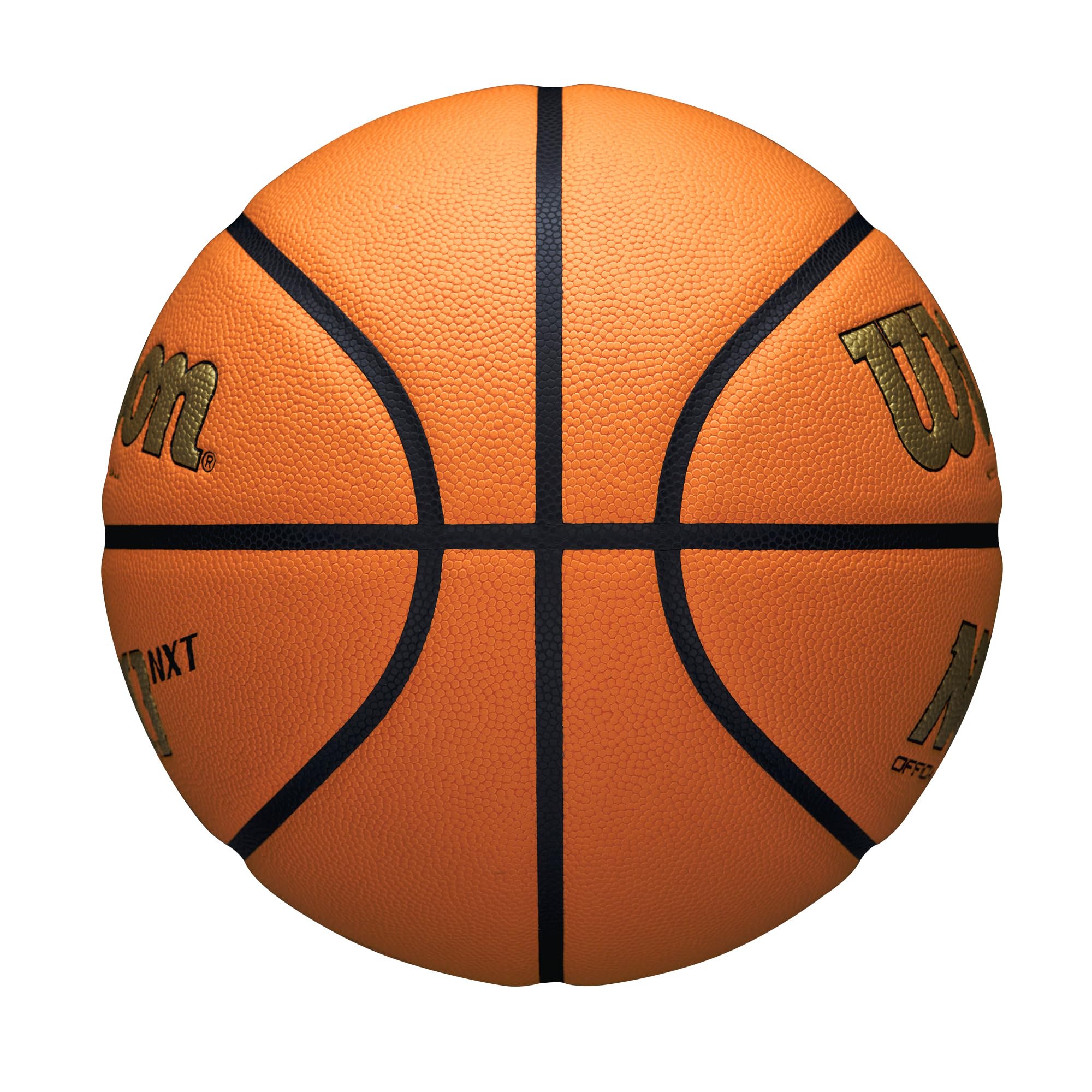 Wilson NCAA Evo NXT Official Indoor Game Basketball - Size 6 & 7 for Men & Women - Perfect for College Games, Gym Training & Competitive Play