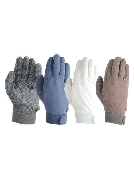 Anti-Slip Cotton Grip Gloves for Workouts, Yoga & Weightlifting - Non-Slip Training Gloves for Gym, Fitness & Sports
